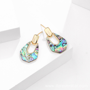 Abalone Shell of Pearl Earing 925